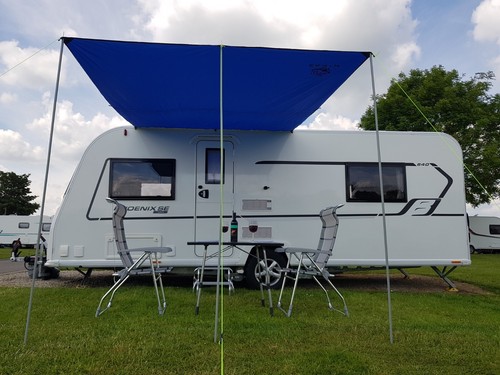 Caravan campervan awning sun - campervan,