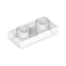 Lego Bricks Parts 20x Clear