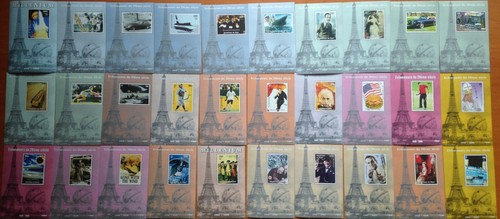 Lot mnh stamp sheets - of, 30