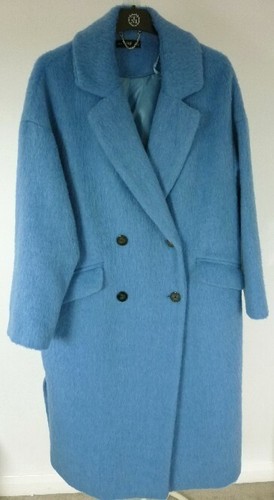 Long blue coat for size - long,