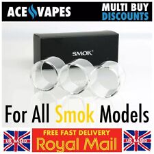 3x SMOK Glass Pieces Spare Pyrex Tube for All SMOK Models Kits and Tanks 2ml TPD