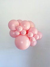 Pale Pearl Pink Latex Balloons 5" 11" 17" – TUFTEX Romey Wedding Baby Shower
