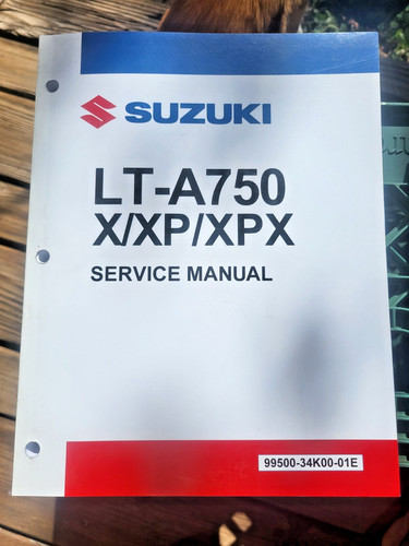 Suzuki a750 xp xpx - lt-a750, x/xp/xpx