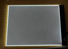 Light  Box A4, for artists, LED, Copying, tracing,  USB w grid, Used