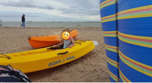 Ocean kayak frenzy - ocean,