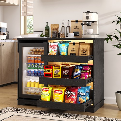Snack bar cabinet sideboard - bar,