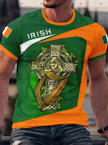 Printed irish flag sports - 3d,