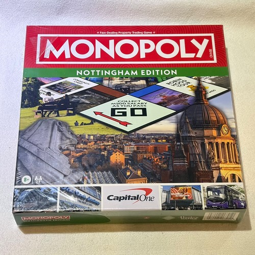 Nottingham monopoly board game - nottingham,