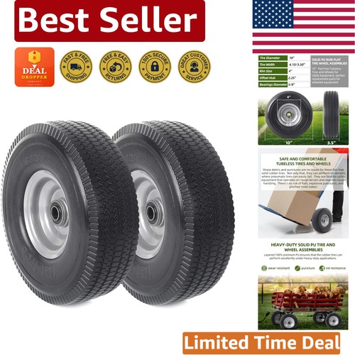 Heavy duty inch solid tire - 10-inch,