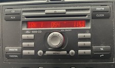 FORD 6000 CD RADIO STEREO FOCUS FIESTA C-MAX COMES WITH PIN CODE