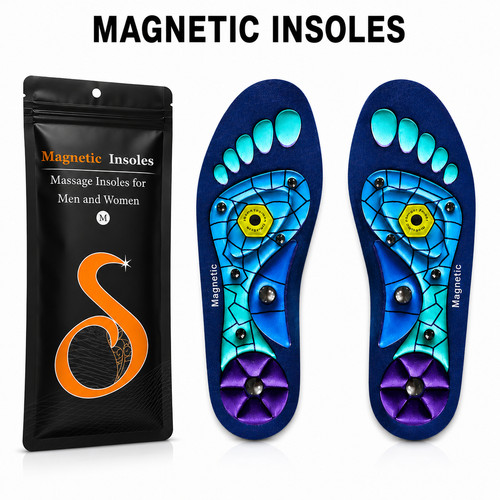 Magnetic acupressure shoe - magnetic,