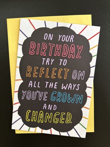 Happy birthday greeting - **,