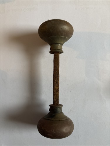 Pair antique vintage brass - vintage,
