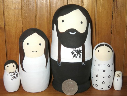 Russian nesting dolls - russian,