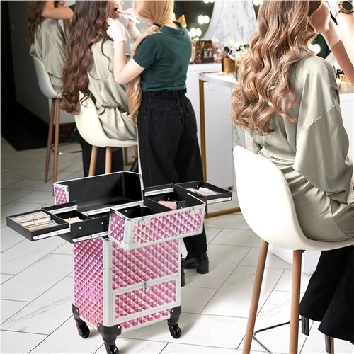 Makeup trolley case - makeup, wheels