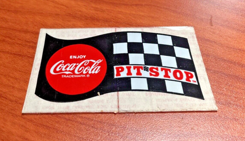 Vintage decal coca cola pit - ,