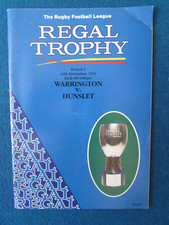 Warrington v Hunslet Rugby
