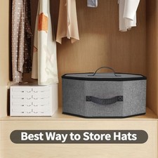 Cardboard Support Hat Storage