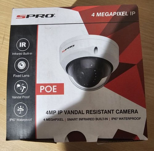 Spro 4mp vandal resistant - spro,