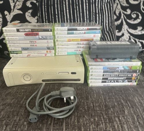 Microsoft xbox 360 white - xbox,