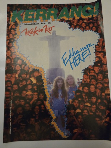 Vintage kerrang magazine - vintage,