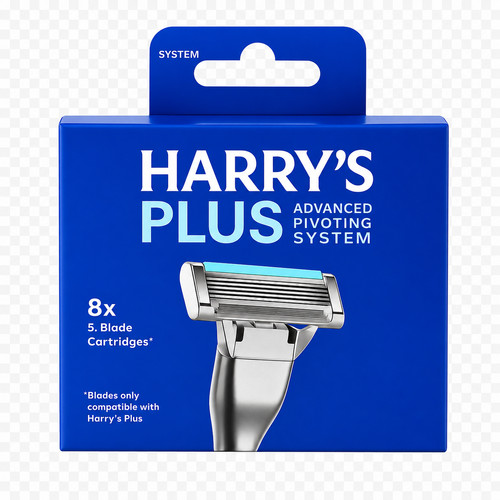 Harry plus razor blade - plus,
