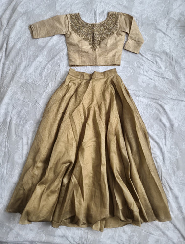 Women gold silk - gold,