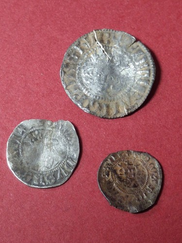 Edward iii silver - silver, hammered