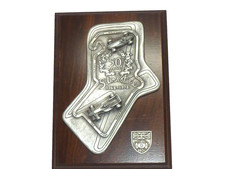 Silverstone Circuit Plaque 50 Years of Silverstone 1948-1998 Motor Sport Pweight