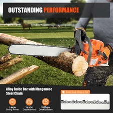 72cc Gas Powered Chainsaw with