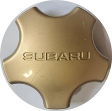 1x GENUINE GOLDEN SUBARU ALLOY WHEEL CENTRE CAP (N# 88) 28811 AC020