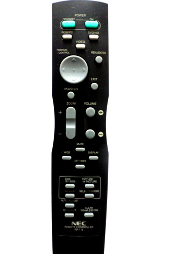 Nec plasma remote - nec, for