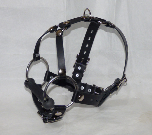 Real leather locking buckle - leather,