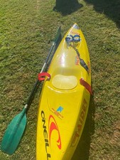 surf ski/paddle ski comes with paddle its old but in fair condition