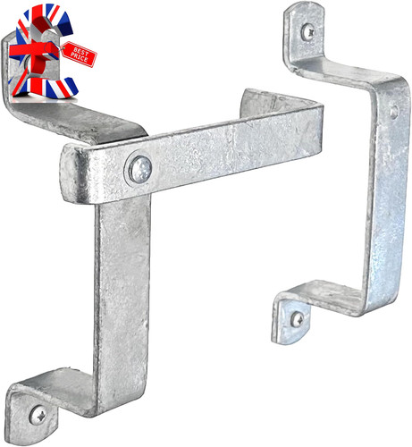 Fence slip rail brackets - slip,