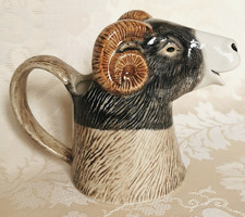 QUAIL CERAMICS JUG, SWALESDALE SHEEP