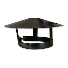 Black Chimney Cowl 9"