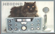 Ham Radio QSL/QSO HB9DND G3YEU