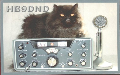 Ham radio qsl - radio, g3yeu