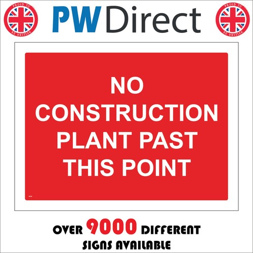 Sign construction plant - sign,