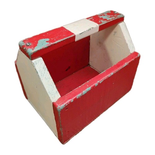 Primitive shoe shine - shoe, wooden