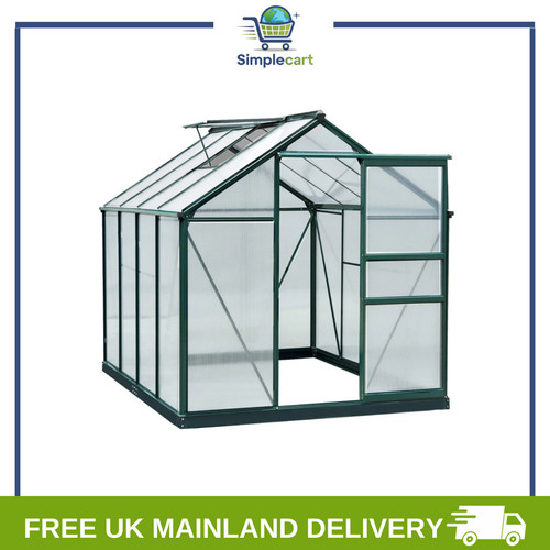 6x8ft walk polycarbonate - 6x8ft, walk-in
