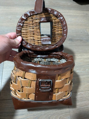 Vintage wicker fly - vintage, fishing