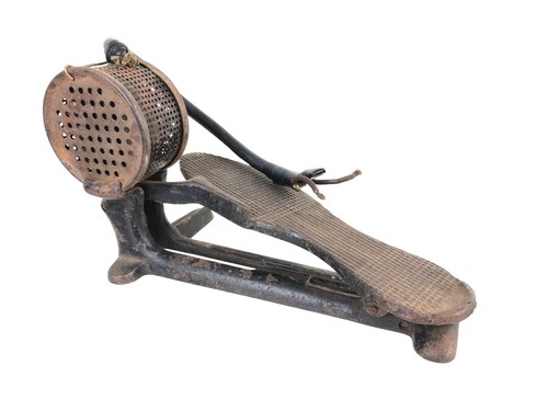 Antique cast iron foot - cast,