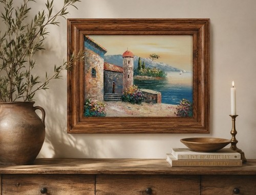 Vintage original oil - original,