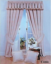 COMO 46" x 90" CHENILLE CREAM