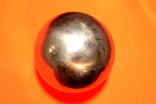 Art Object Feature Hollow Stainless Steel Sphere 20cm Diameter 377g