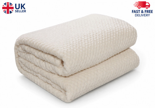 Luxury popcorn waffle blanket - luxury,