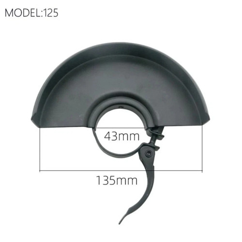 125 guard grinder disc - guard,