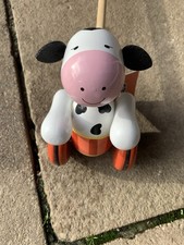 Orange Tree Wooden Push Along